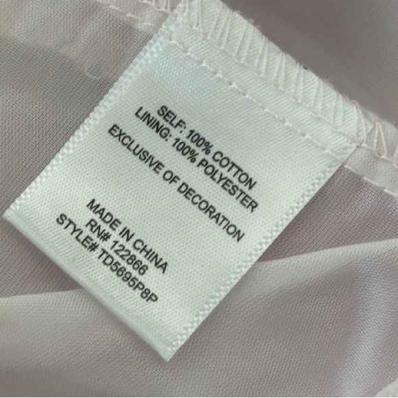 Floral Pink and Green Dress with Bow - Picture 3 of 5